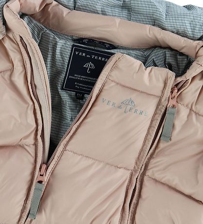 Ver de Terre Flyverdragt m. Pels - Dun - Mahogany Rose