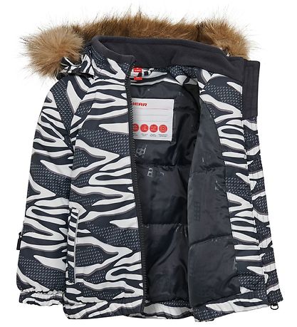 LEGO® Wear Vinterjakke - LWJessica - Mørk Grå/Hvid
