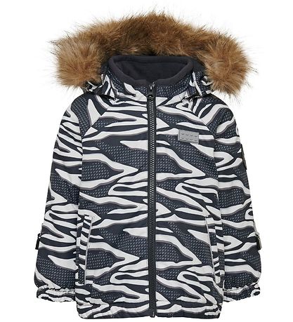 LEGO® Wear Vinterjakke - LWJessica - Mørk Grå/Hvid