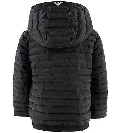 Emporio Armani Dynejakke - Sort