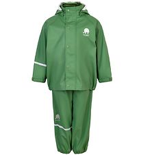 CeLaVi Regntøj m. Seler - PU - Elm Green