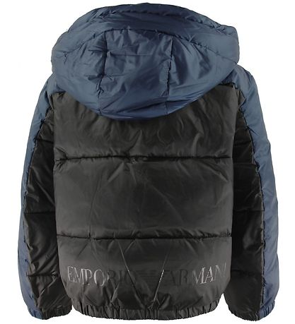 Emporio Armani Dynejakke - Mørk Armygrøn/Mørkeblå