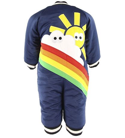Stella McCartney Kids Dyneflyverdragt - Rainbow - Navy