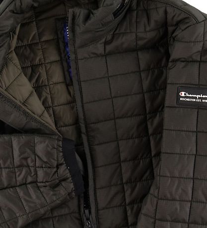 Champion Fashion Dynejakke - Mørk Armygrøn