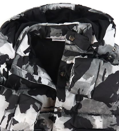 Dolce & Gabbana Dunjakke - Grå Camouflage