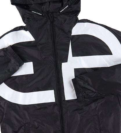 Emporio Armani Jakke - Sort m. Logo