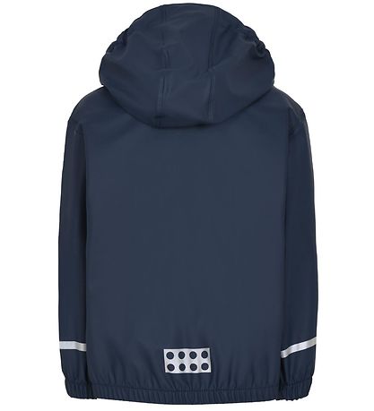 LEGO® Wear Regntøj m. Seler - PU - LWJivan - Dark Navy