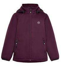 Color Kids Softshelljakke m. Fleece - Potent Purple