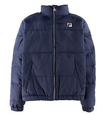 Fila Puffer Jacket - Chaylse - Navy