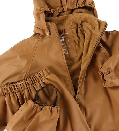 CeLaVi Regntøj m. Fleece - Recycle PU - Rubber