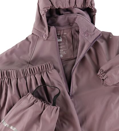 CeLaVi Regntøj m. Fleece - Recycle PU - Moonscape