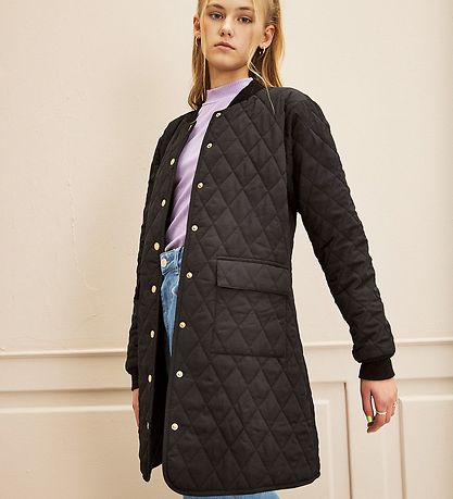 Hound Frakke - Quilted - Sort