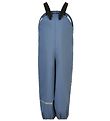 CeLaVi Regnbukser m. Seler - Recycled PU - China Blue 