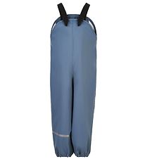 CeLaVi Regnbukser m. Seler - Recycled PU - China Blue 