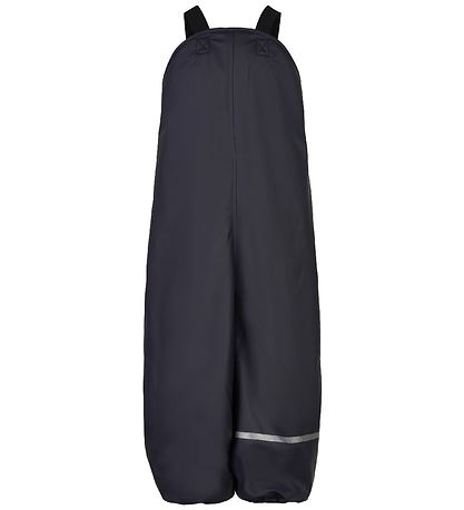CeLaVi Regntøj m. Seler - PU - Dark Navy m. Elefanter
