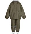Mikk-Line Regntøj - Recycled - PU - Dusty Olive