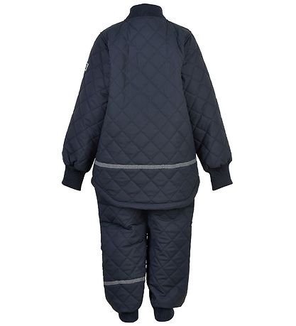 Mikk-Line Termotøj m. Fleece - Blue Nights