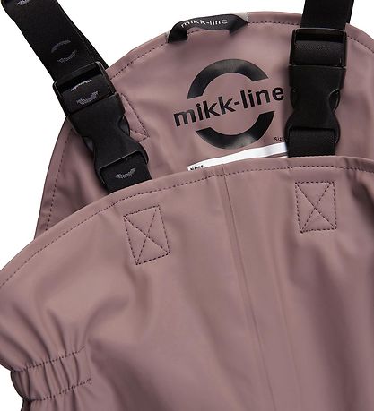 Mikk-Line Regntøj m. Seler - PU - Recycled - Burlwood