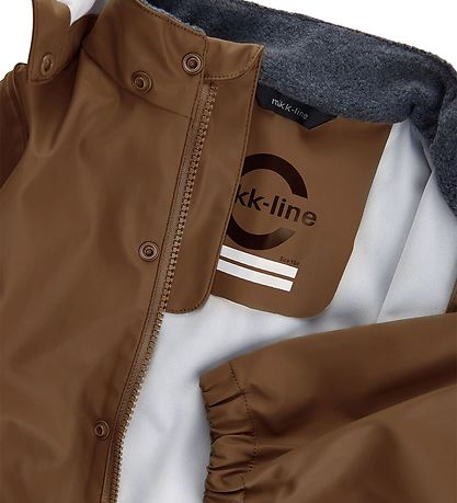 Mikk-Line Regntøj m. Seler - PU - Recycled - Rubber