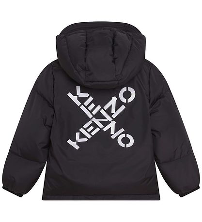 Kenzo Dunjakke - Sport - Koksgrå m. Hvid