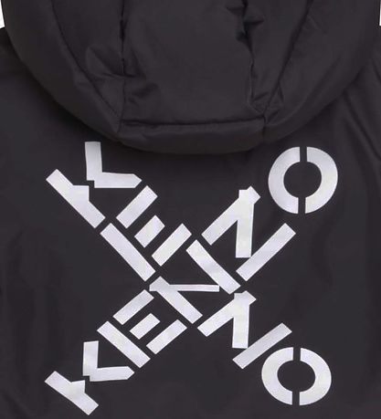 Kenzo Dunjakke - Sport - Koksgrå m. Hvid