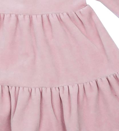 Smallstuff Kjole - Velour - Powder