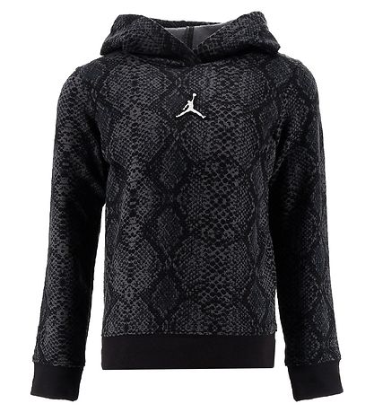 Jordan Hættetrøje/Leggings - Essentiel Snake - Sort m. Slangemøn