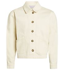 Grunt x Naja Münster Denim Jacket - Musse - Offwhite