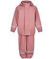 Color Kids Regntøj m. Seler - PU - Ash Rose