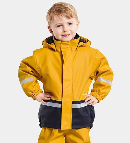Didriksons Regntøj m. For - PU - Boardman - Oat Yellow
