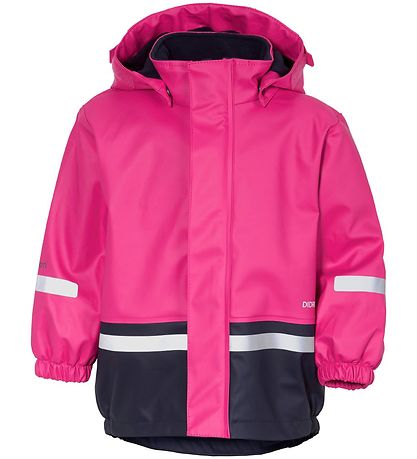Didriksons Regntøj m. For - PU - Boardman - Plastic Pink