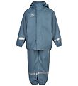 Color Kids Regntøj m. Seler - PU - Captain's Blue
