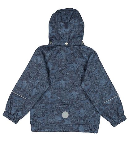 Wheat Softshelljakke m. Fleece - Henning - Navy Linoleum