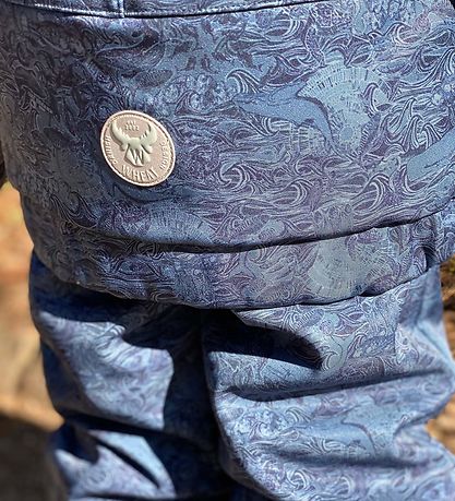 Wheat Softshelljakke m. Fleece - Henning - Navy Linoleum