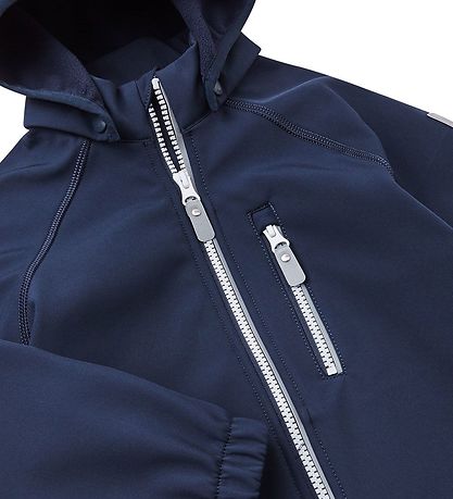 Reima Softshelljakke m. Fleecefor - Vantti - Navy