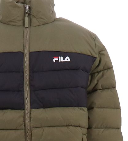 Fila Dynejakke - Berglern - Burnt Olive/Moonless Night