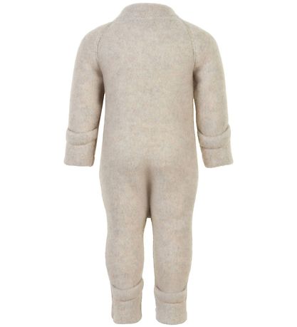 Mikk-Line Køredragt - Uld - Melange Offwhite