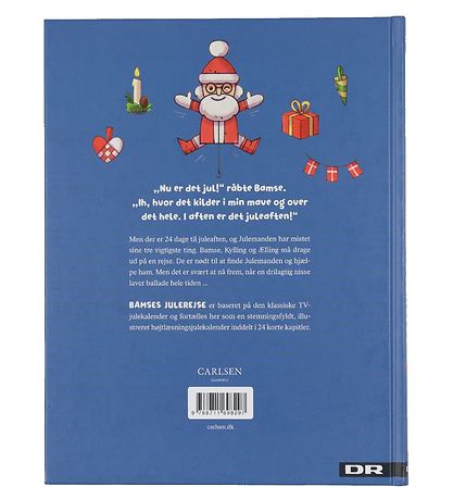 Forlaget Carlsen Bog - Bamses Julerejse - Dansk