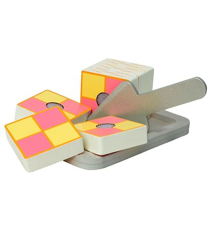 MaMaMeMo Legemad - Battenberg Kage - Træ