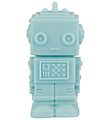 A Little Lovely Company Lampe - 14 cm - Robot - Smoky Blue