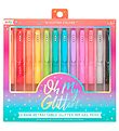 Ooly Farvekuglepen - Gel - Oh My Glitter! - 12 Stk -  Multifarve