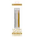 Ooly Farvekuglepen - Modern Gel Pens - Guld/Hvid/Sølv