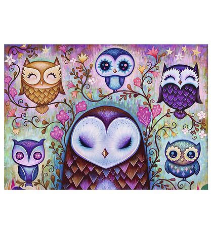 Heye Puzzle Puslespil - 1000 Brikker - Great Big Owl