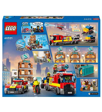 LEGO® City - Brandkorps 60321 - 766 Dele