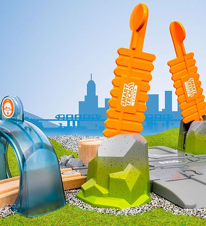 BRIO World Legetøj - Smart Tech - Jernbaneoverskæring 33965