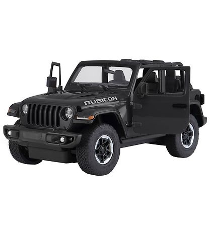 Rastar Fjernstyret Bil m. Lys - Jeep Wrangler Rubicon - 1:14