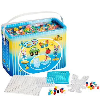 Hama Maxi Perler - 3000 stk. + 3 Plader - Multifarvet
