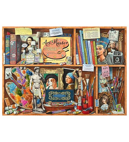 Ravensburger Puslespil - 1000 Brikker - The Artist's Cabinet