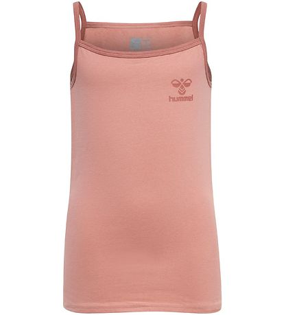 Hummel Top - hmlCarolina - 2-pak - Rosa/Råhvid