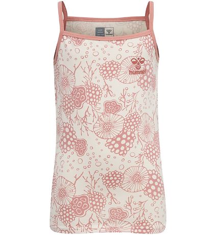 Hummel Top - hmlCarolina - 2-pak - Rosa/Råhvid